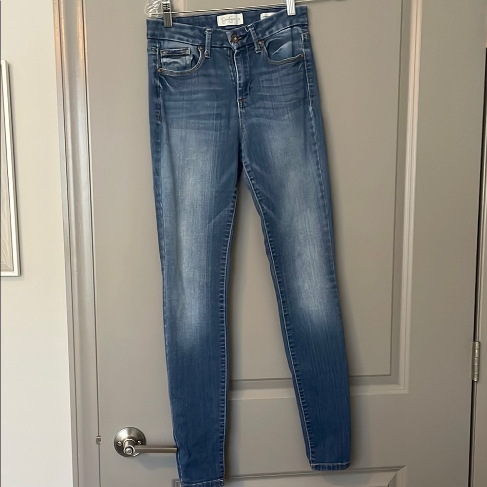 Jessica Simpson Curvy High Rise Skinny Jeans